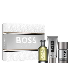 Hugo Boss Bottled Erkek Parfüm Edt 100 Ml + Shower Gel 100 Ml + Deostick 75 Ml Set - Hugo Boss