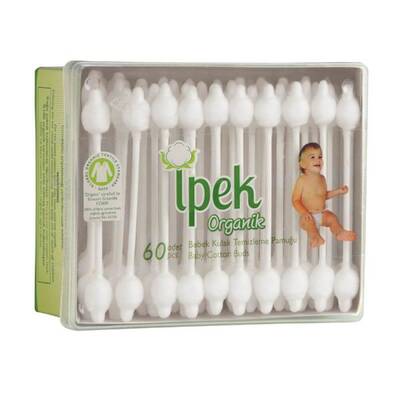 İpek Bebek Kulak Temizleme Pamuğu 60'lı - 1