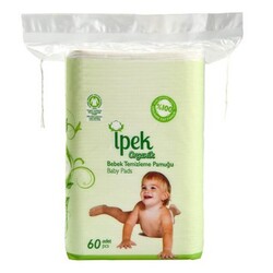 İpek Bebek Organik Temizleme Pedi 60'lı - Ipek