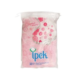 İpek Makyaj Temizleme Pamuğu 50'li Pompon - Ipek