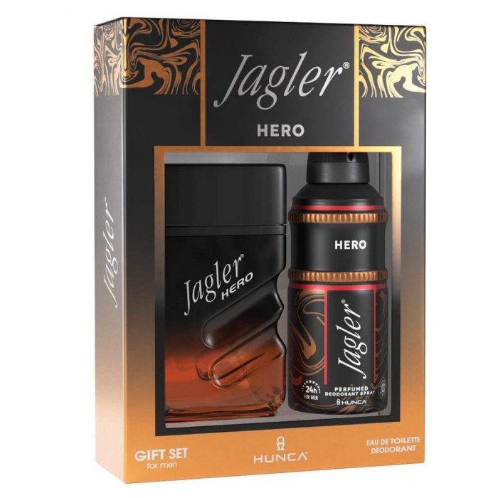 Jagler Men Hero Erkek Parfüm Edt 90 Ml + Deo 150 Ml Set - 1