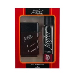 Jagler - Jagler Storm Erkek Parfüm Edt 90 Ml + Deodorant 150 Ml Set