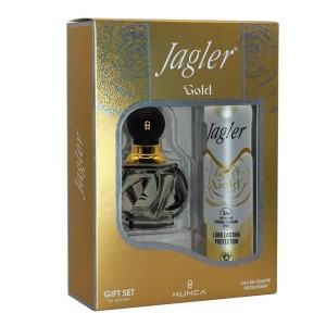 Jagler Women Gold Kadın Parfüm Edt 60 Ml + Deo 150 Ml Set - Jagler