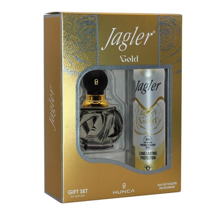 Jagler Women Gold Kadın Parfüm Edt 60 Ml + Deo 150 Ml Set - 1