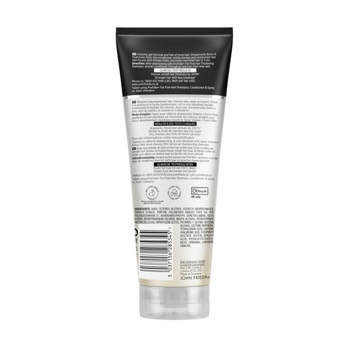 John Frieda Profiller + For Fine Saç Kremi 250 Ml - 2