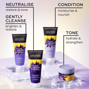 John Frieda Sarı Saçlara Özel Menekşe Özlü Violet Crush Mor Şampuan 250 Ml - 5