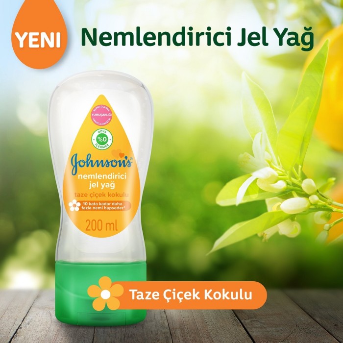 Johnson's Baby Yağ Nemlendirici Jel 200 Ml - 2