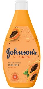 Johnson's Baby - Johnsons Vita-Rich Duş Jeli Papaya Özlü Nemlendirici 400 Ml