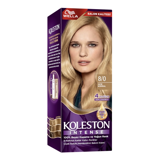 Koleston Intense Saç Boyası 8/0 Açık Kumral - 1