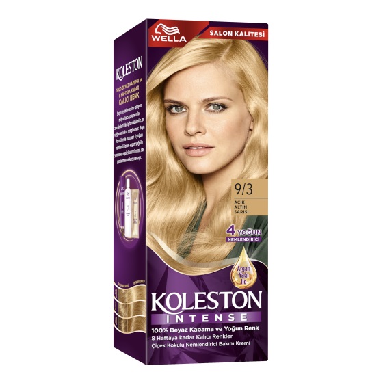 Koleston Intense Saç Boyası 9/3 Açık Altın Sarısı - 1
