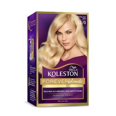 Koleston Kit Saç Boyası 12 0 Çok Açık Doğal Sarı - 1