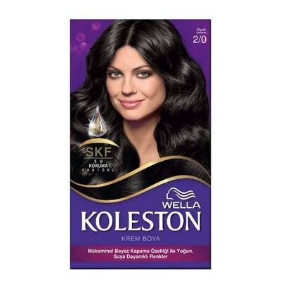 Koleston Kit Saç Boyası 2 0 Siyah - 1