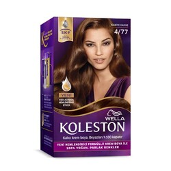 Koleston Kit Saç Boyası 4 77 Kadife Kahve 