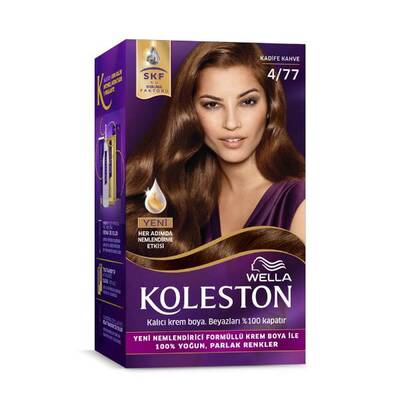 Koleston Kit Saç Boyası 4 77 Kadife Kahve - 1
