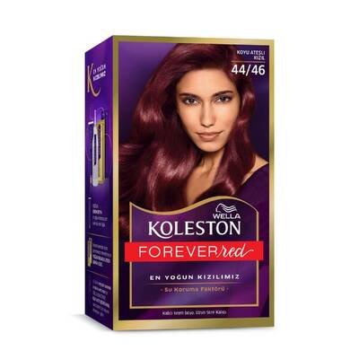 Koleston Kit Saç Boyası 44 46 Koyu Ateşli Kızıl - 1