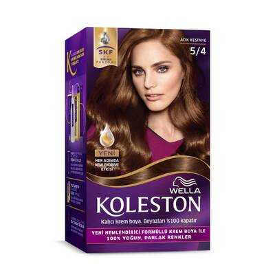 Koleston Kit Saç Boyası 5 4 Açık Kestane - 1