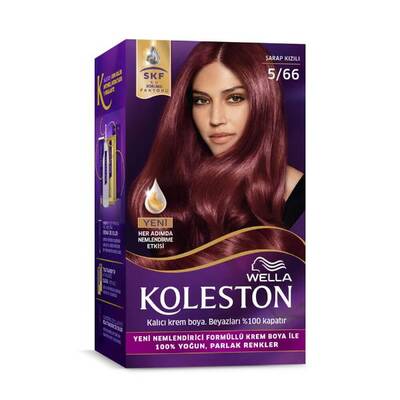 Koleston Kit Saç Boyası 5 66 Şarap Kızılı - 1