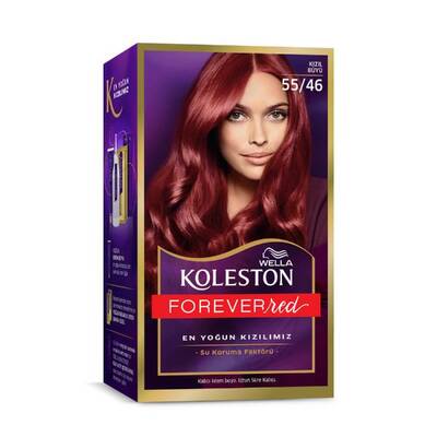 Koleston Kit Saç Boyası 55 46 Kızıl Büyü - 1