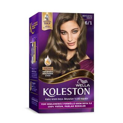 Koleston Kit Saç Boyası 6 1 Büyüleyici Kahve - 1
