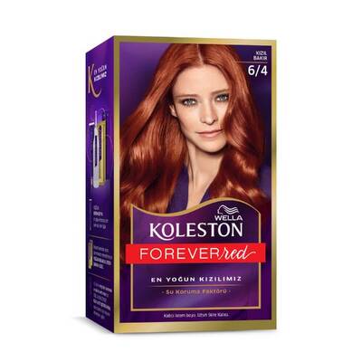 Koleston Kit Saç Boyası 6 4 Kızıl Bakır - 1