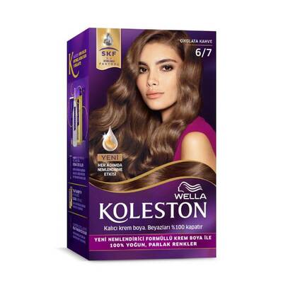 Koleston Kit Saç Boyası 6 7 Çikolata Kahve - 1