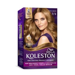 Koleston Kit Saç Boyası 7 3 Fındık Kabuğu 