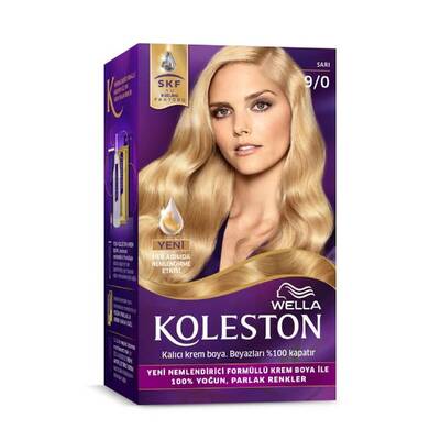 Koleston Kit Saç Boyası 9 0 Sarı - 1