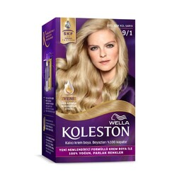 Koleston Kit Saç Boyası 9 1 Özel Açık Kül Sarısı - Koleston