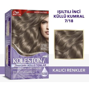 Koleston Supreme İnci Küllü Kumral 7/18 Saç Boyası - 2