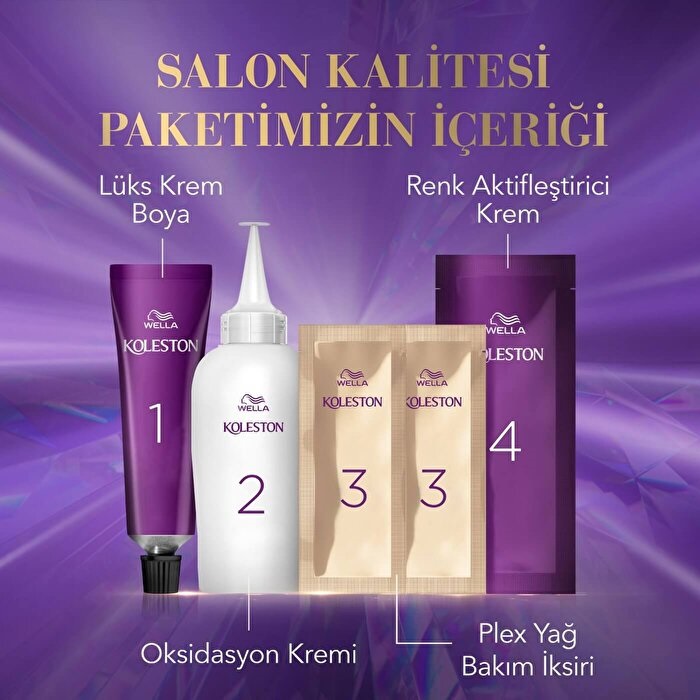 Koleston Supreme İnci Küllü Kumral 8/18 Saç Boyası - 6