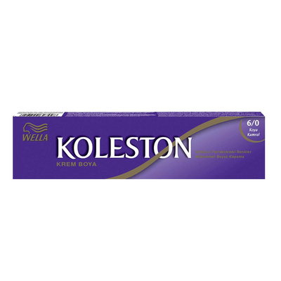 Koleston Tüp Saç Boyası 6 0 Koyu Kumral - 1