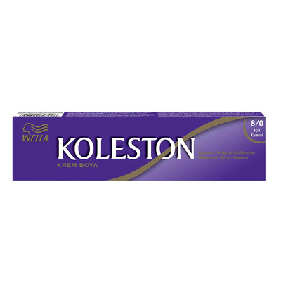 Koleston Tüp Saç Boyası 8 0 Açık Kumral - 1