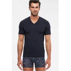 Kom - Kom Antonio V Yaka T Shirt Lacivert S
