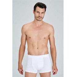 Kom Tight Short 2'li Beyaz - Kom