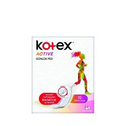 Kotex - Kotex Active Günlük Ped Ultra İnce 32'li