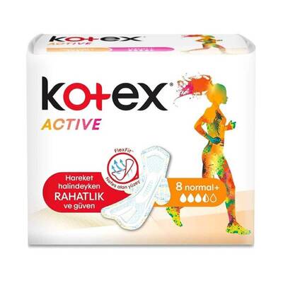 Kotex Active Single Normal 8'li - 1