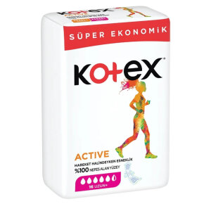 Kotex Active Süper Ekonomik Uzun 16'lı - Kotex