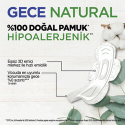 Kotex Natural Hijyenik Ped Ultra Single Gece 6'lı - 3