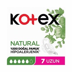 Kotex Natural Hijyenik Ped Ultra Single Uzun 7'li - 2