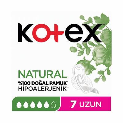 Kotex Natural Hijyenik Ped Ultra Single Uzun 7'li - 2
