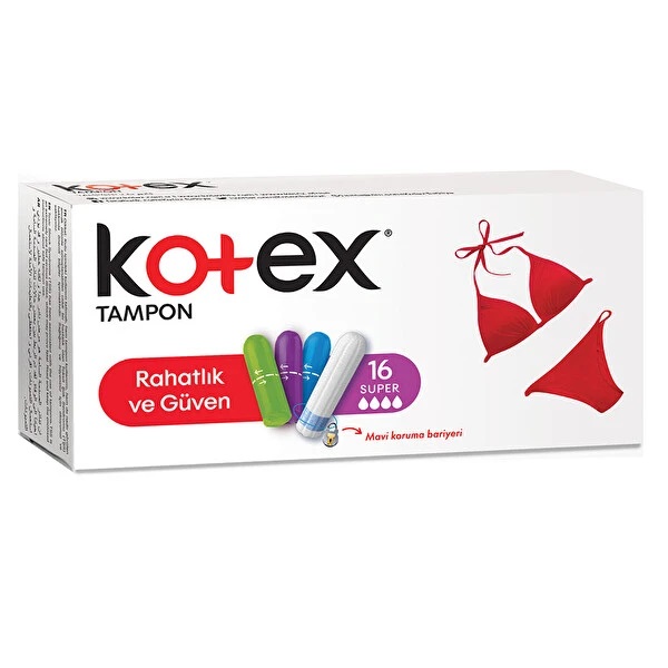 Kotex Tampon Süper 16'lı - 1