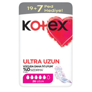 Kotex Ultra Dev Ekonomik Uzun 26'lı - Kotex