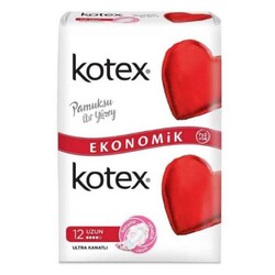 Kotex - Kotex Ultra Double Kanatlı Normal 12'li