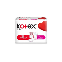 Kotex Ultra Kanatlı Uzun 7'li - Kotex