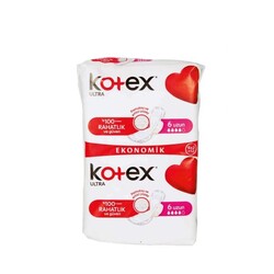 Kotex - Kotex Ultra Uzun Ekonomik Ped 6x2'li Set