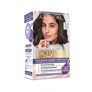 L'Oréal Paris Excellence Cool Creme 5.11 Ekstra Küllü Açık Kahve Saç Boyası 