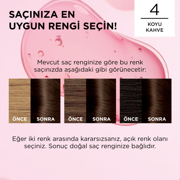 L'Oréal Paris Excellence Creme 4 Koyu Kahve Saç Boyası - 8