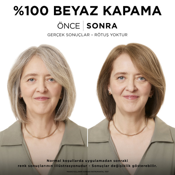 L'Oréal Paris Excellence Creme 7.1 Küllü Kumral Saç Boyası - 6