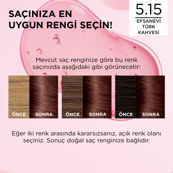 L'Oréal Paris Excellence Creme 5.15 Efsanevi Türk Kahvesi Saç Boyası - 7