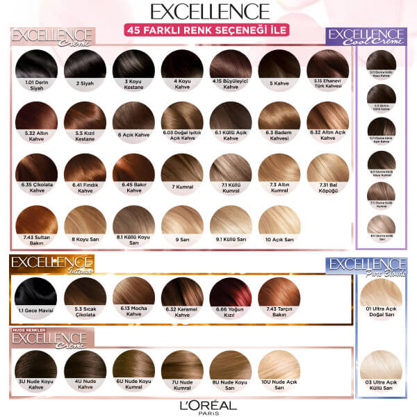 L'Oréal Paris Excellence Cool Creme 3.11 Ekstra Küllü Koyu Kahve Saç Boyası - 7